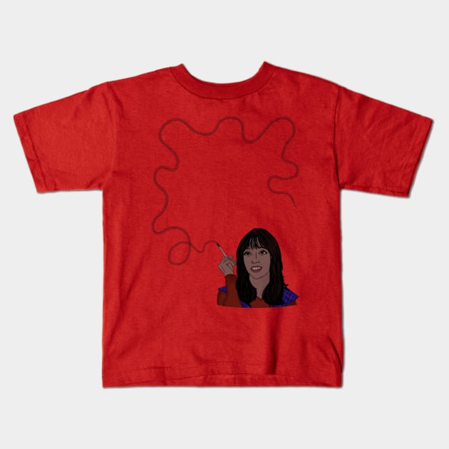 Mrs. Torrance’s Ash Kids T-Shirt by Galaxy Gray Shop